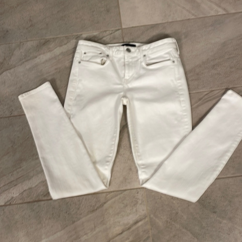 Vince Dylan Skinny white jeans 28